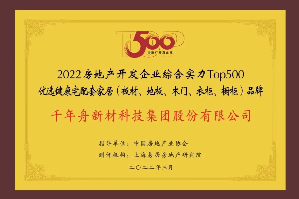 2022年房地产开发企业综合实力TOP500优选康健宅配套家居（板材、地板、木门、衣柜、橱柜）品牌.jpg